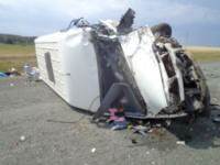 ДТП под Челябинском: автобус столкнулся с «Газелью» ДТП под Челябинском: автобус столкнулся с «Газелью»