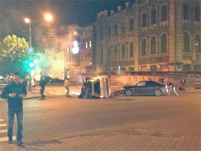 Крупная авария под Курском: погибли пять человек Крупная авария под Курском: погибли пять человек