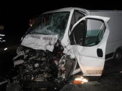 В Саратовской области микроавтобус с пассажирами попал в ДТП В Саратовской области микроавтобус с пассажирами попал в ДТП