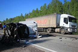 Жертвами ДТП на трассе «Екатеринбург – Серов» стали три человека