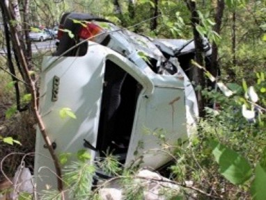 В инвалидной «Оке», вылетевшей в кювет под Каштаком, погибла юная девушка