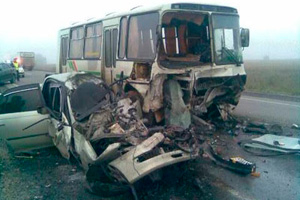 5 человек погибли в ДТП под Новосибирском, выехав на встречную полосу