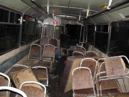 В Приангарье автобус ЛАЗ, столкнувшись с «Нивой», вылетел в кювет. Пострадали более 20 человек