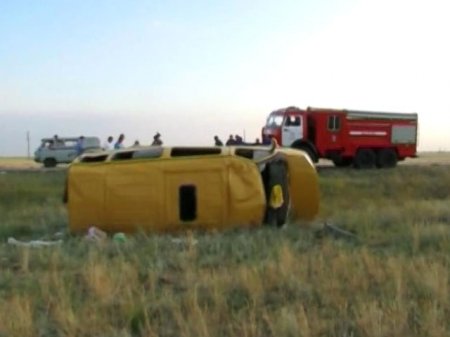 ДТП во Владикавказе, с участием Мерседеса и пассажирской Газели, пострадало 9 человек.