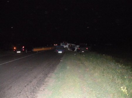 Крупное вечернее ДТП под Ростовом: пострадали люди и пять автомобилей