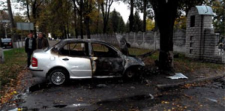 ДТП на кладбище