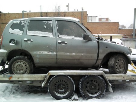 В Нижегородской области семья сгорела в ДТП