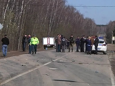 В Калмыкии в ДТП с участием автобуса погибли пять человек