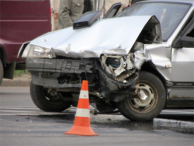 В Иркутской области большегруз столкнулся с ВАЗ-21099