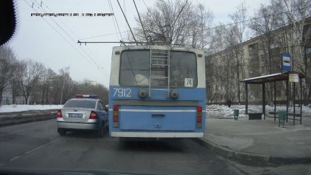 ДПС на встречке