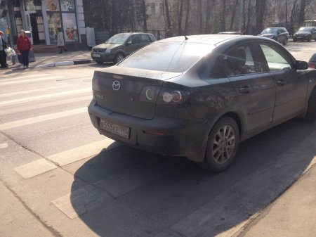 стоянка на пешеходном переходе