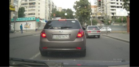 Проезд на красный сигнал светофора