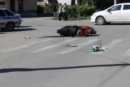 В Тамбовской области скутерист попал под колеса иномарки
