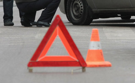 Маршрутное такси попало в ДТП под Омском