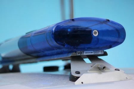 В Ленинградской области водительница легковушки протаранила полицейский автомобиль