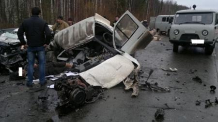 В Свердловской области произошло ДТП с участием «Газели».