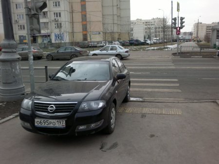 Нарушение правил парковки...