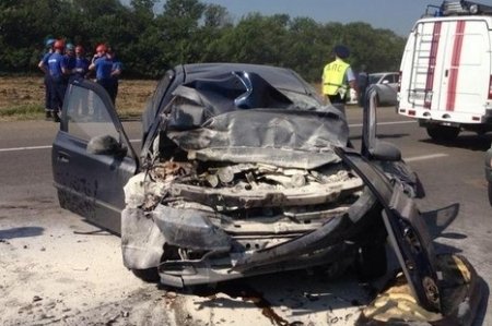 На Кубани произошла авария – три пассажира погибли.