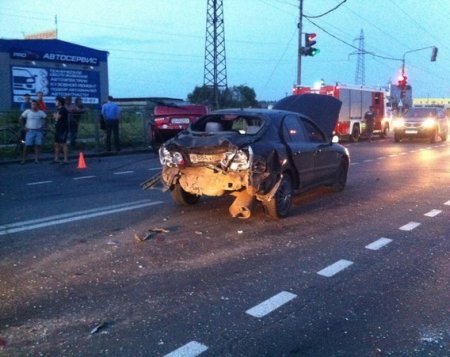 В Череповце произошло крупное ДТП с несколькими автомобилями!!!