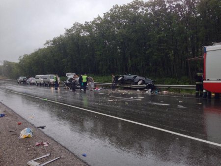 Трое погибших и пятеро пострадавших в результате аварии в Приморье!!!
