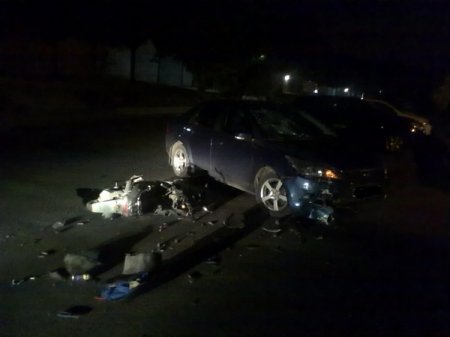 В Ростовской области ночью разбились два скутера и мотоцикл!!!