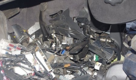 В Петербурге со строящегося моста упал автомобиль!!!