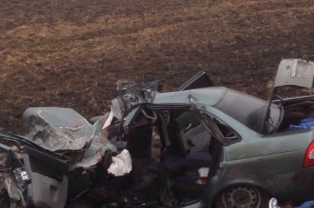 В аварии с автобусом в Волгоградской обл. погибли 2 человека!!!