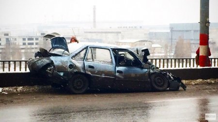 На мосту в Нижнем Новгороде произошла авария с участием пяти автомобилей!!!