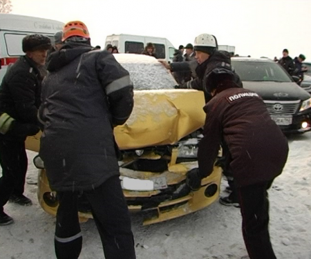 В масштабном ДТП на Кузбассе пострадали 6 человек!!!